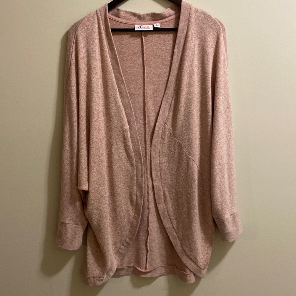 Size L lightweight super soft open cardigan